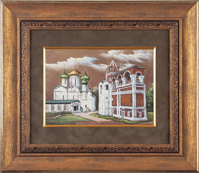 Гравюра на металле «Спасо-Евфимиев монастырь. Суздаль»