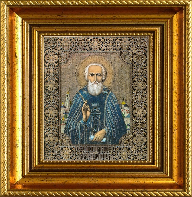 Гравюра на металле «Сергий Радонежский»