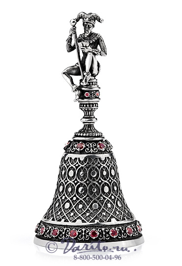 Серебряный колокольчик «Джокер»