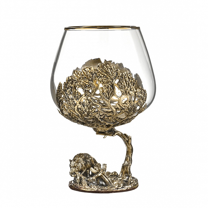 Коньячный бокал «Дикий кабан»