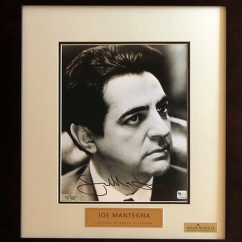 Панно с подлинным автографом Джо Мантенья