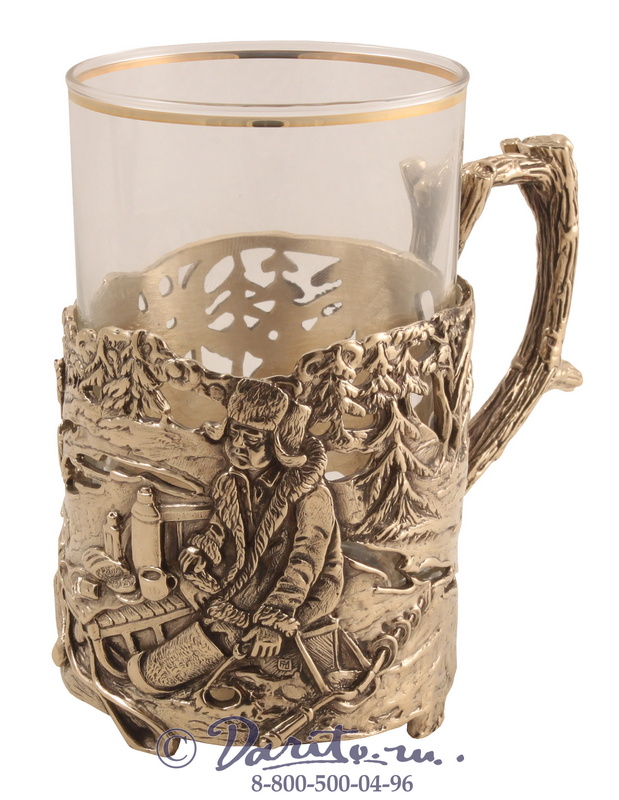 Подстаканник «Зимняя рыбалка»