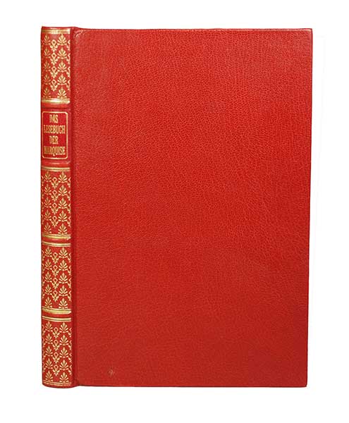 Антикварная книга «Книга маркизы / Das Lesebuch der Marquise ein Rokokobuch von Franz Blei und Constantin Somoff»