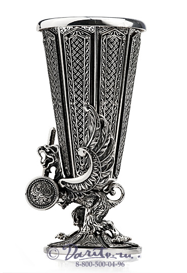 Серебряная рюмка «Грифон»