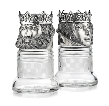 Набор для специй «Шахматные король и королева»