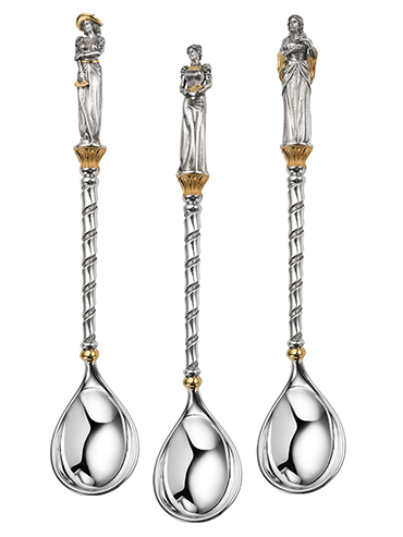 Набор серебряных ложек  «Три сестры»