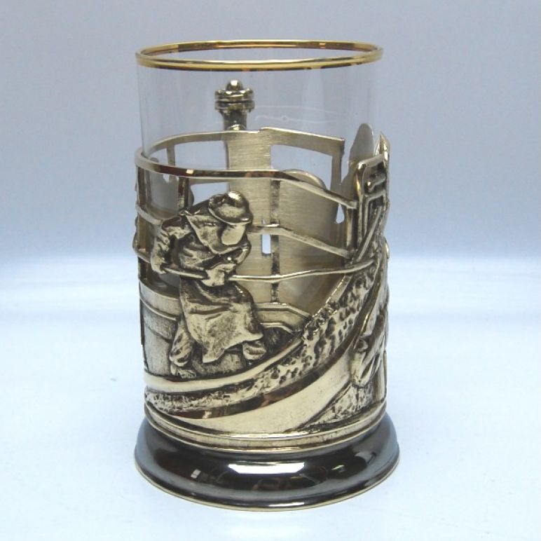 Подстаканник из латуни «Металлургическая промышленность»