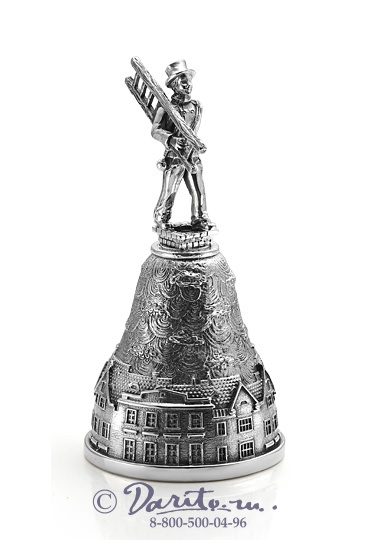 Серебряный колокольчик «Трубочист»