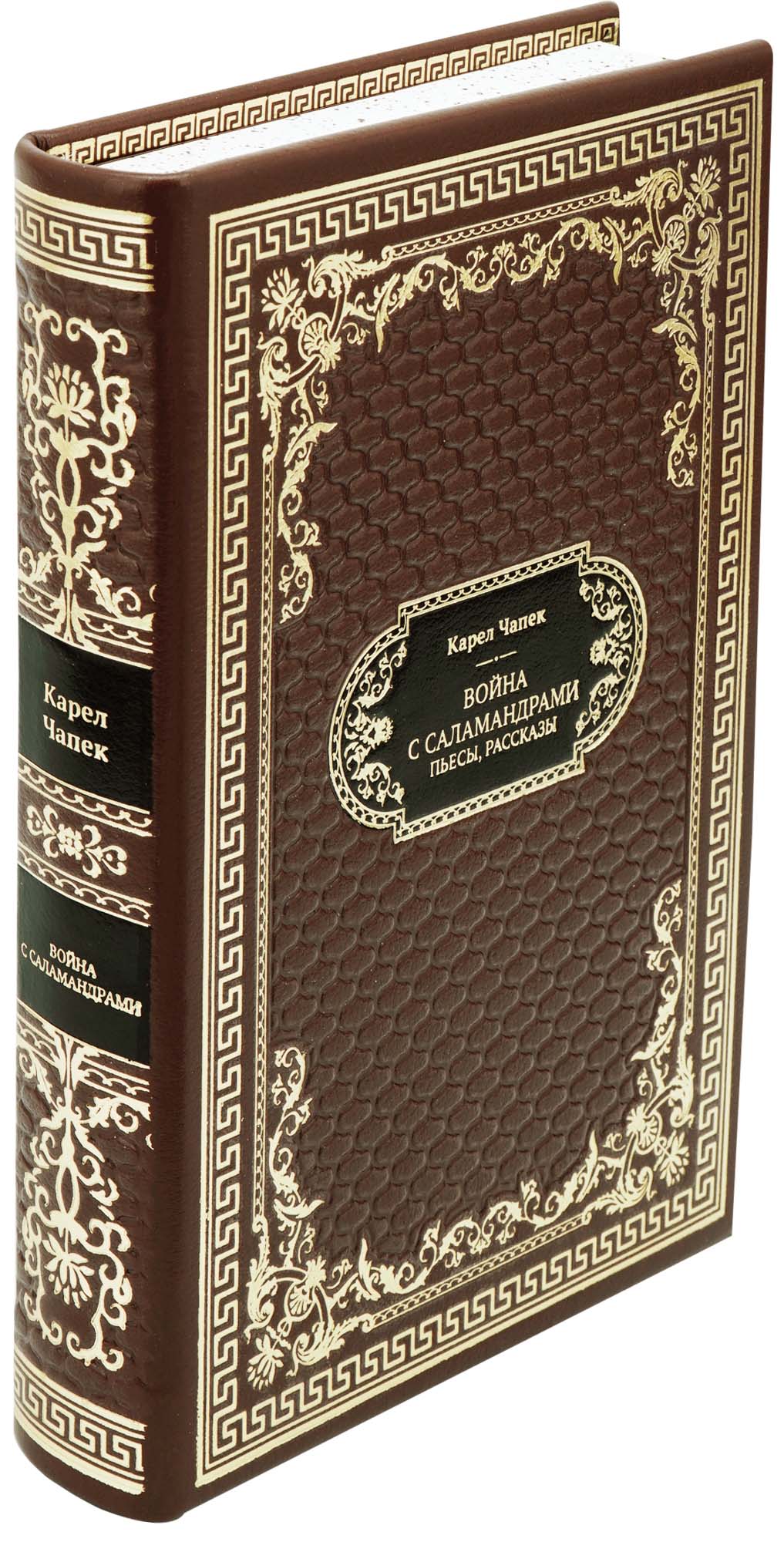 Подарочная книга «Война с саламандрами»