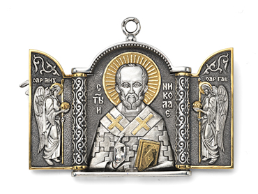 Малый складень «Святой Николай»