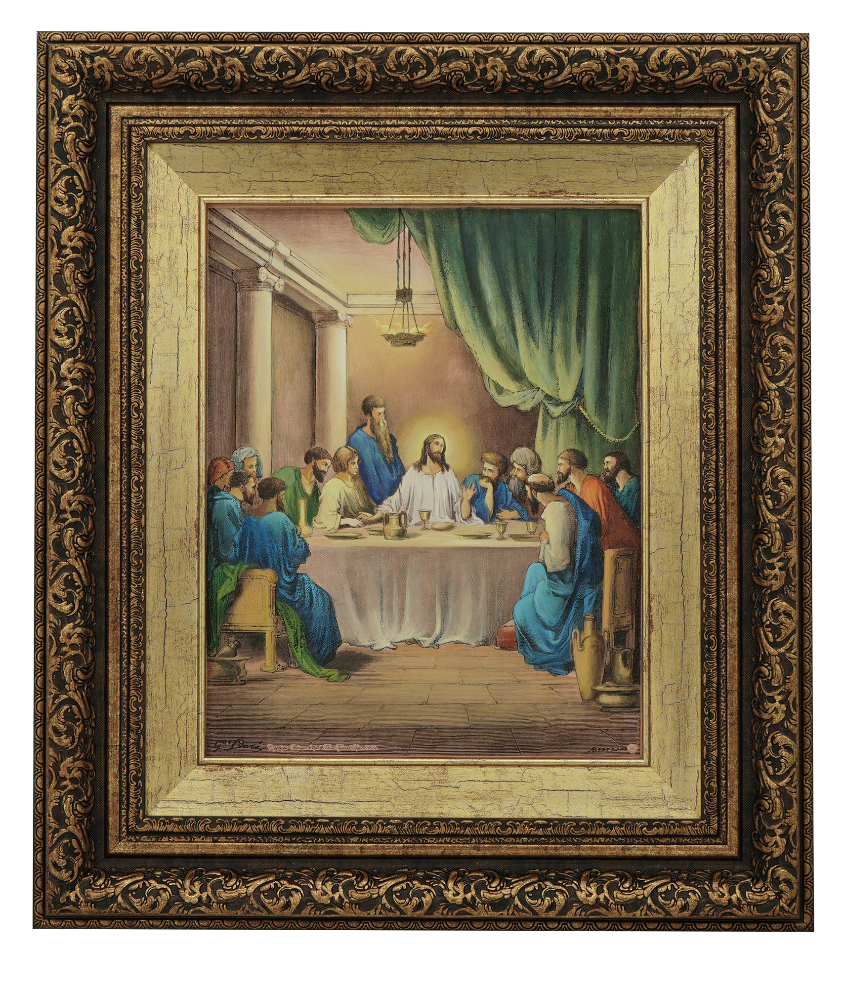 Гравюра на металле «Тайная вечеря»