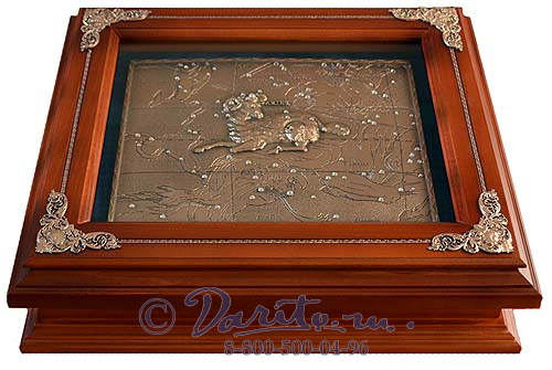 Деревянная ключница «Овен»