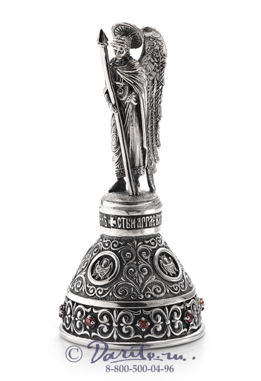 Серебряный колокольчик «Ангел-хранитель»
