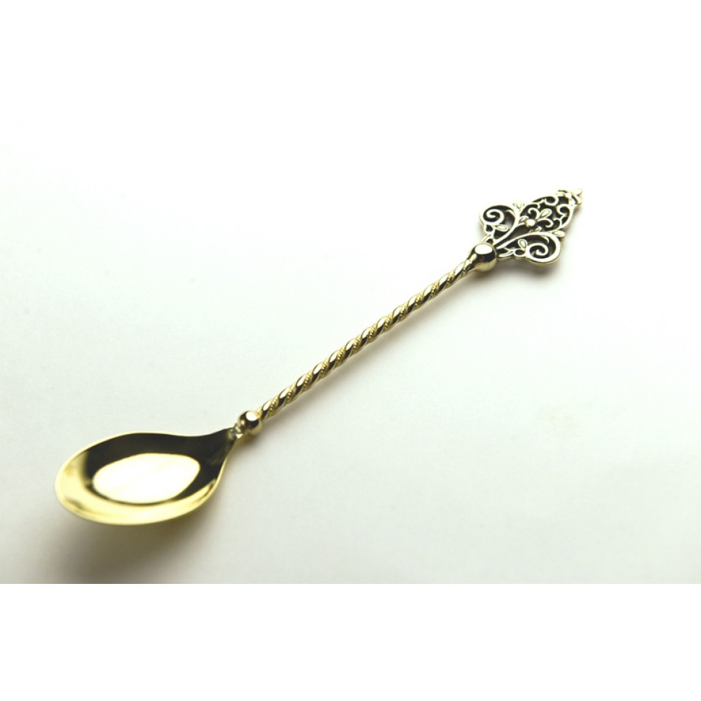 Чайная ложка Восточная из латуни