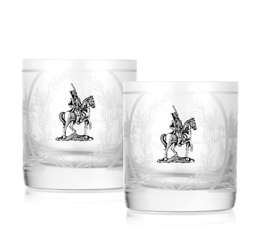 Подарочный набор из 2-х стаканов «Гусарская баллада»