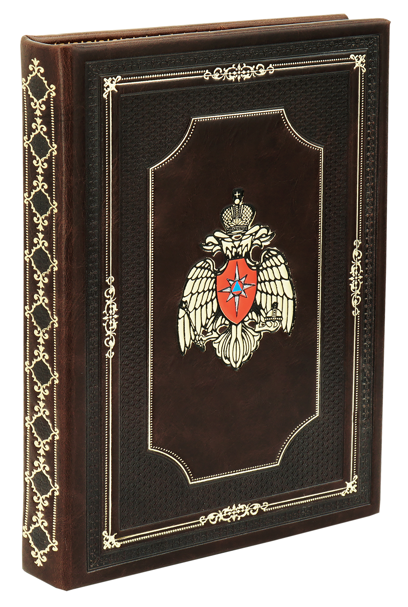 Подарочный ежедневник «Герб МЧС»