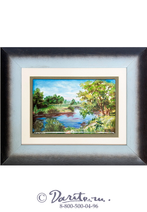 Панно подарочное «Пейзаж»
