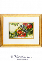 Панно подарочное «Синица в яблоках»