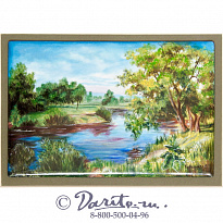 Панно подарочное «Пейзаж»