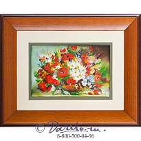 Панно подарочное «Цветы - Маки»