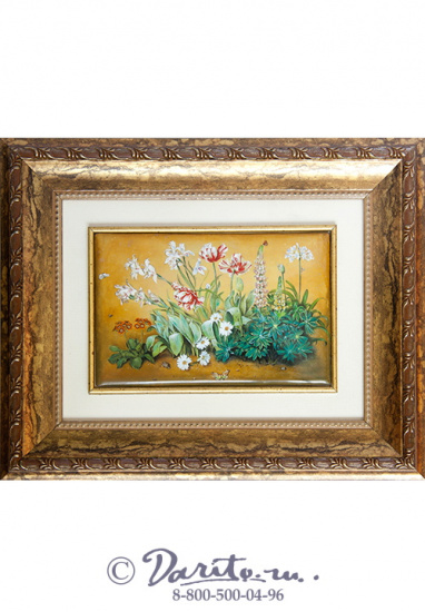 Панно подарочное «Цветы - Ботаника»