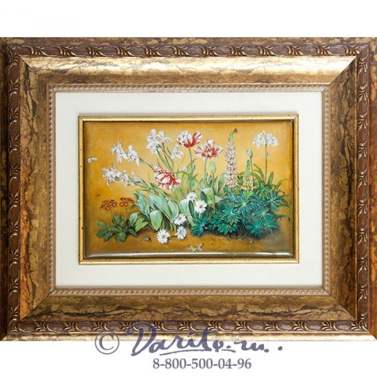 Панно подарочное «Цветы - Ботаника»