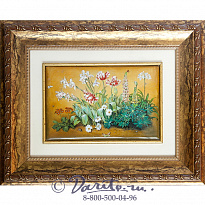 Панно подарочное «Цветы - Ботаника»