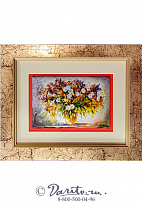Панно подарочное «Цветы - Луговой букет»
