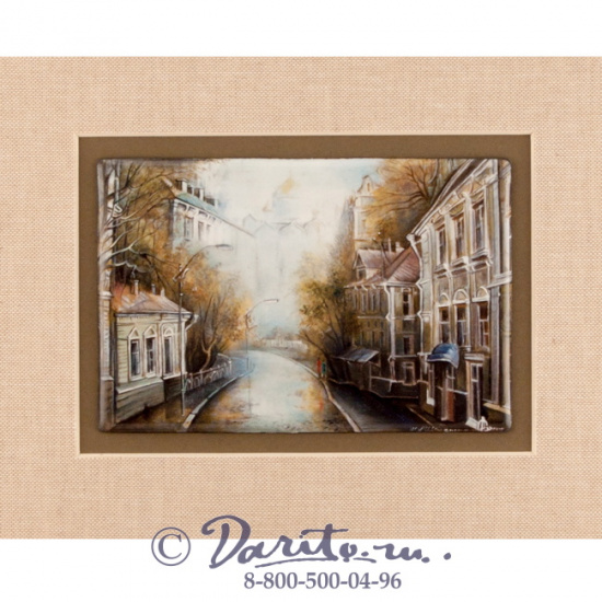 Панно подарочное «Архитектура: особняк»