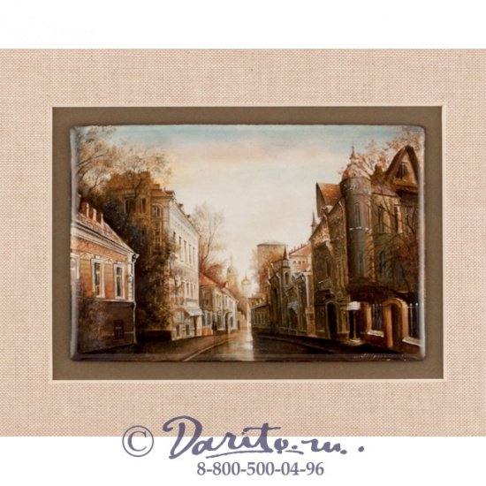 Панно подарочное «Архитектура: городские улицы»