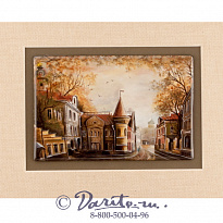 Панно подарочное «Архитектура: городок»