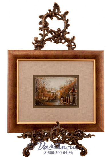 Панно подарочное «Архитектура: осенние улицы»