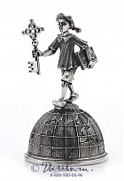 Серебряный колокольчик «Буратино»