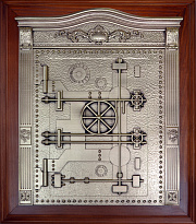 Подарочная деревянная ключница настенная «Сейф»