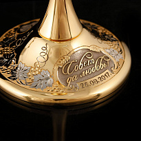 Подарочный набор «Бокалы для шампанского»