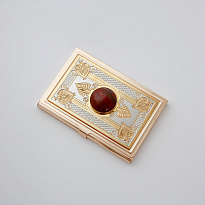 Подарочная «Визитница карманная с яшмой»