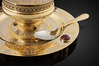 Подарочная икорница «Золотая»