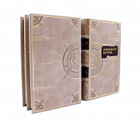 Собрание сочинений Беляева А. в 8 томах в кожаном переплете ручной работы с тиснением