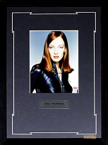 Панно с подлинным автографом Ума Турман