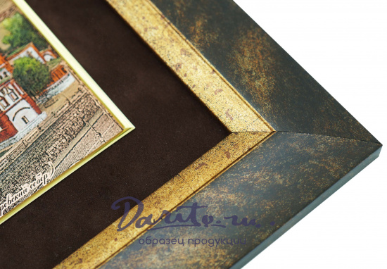 Гравюра на металле «Храм Василия Блаженного»