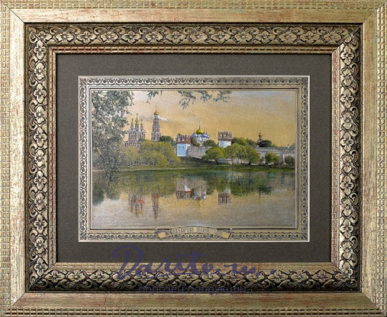 Гравюра на металле «Новодевичий монастырь. Москва»