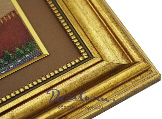 Гравюра на металле «Спасская башня Кремля»