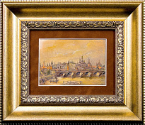 Гравюра на металле «Московский Кремль 1825 г.»