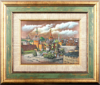 Гравюра на металле «Красная площадь»