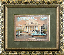 Гравюра на металле «Большой театр»