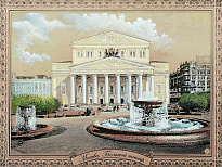 Гравюра на металле «Большой театр»