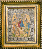 Гравюра на металле «Пресвятая Троица»