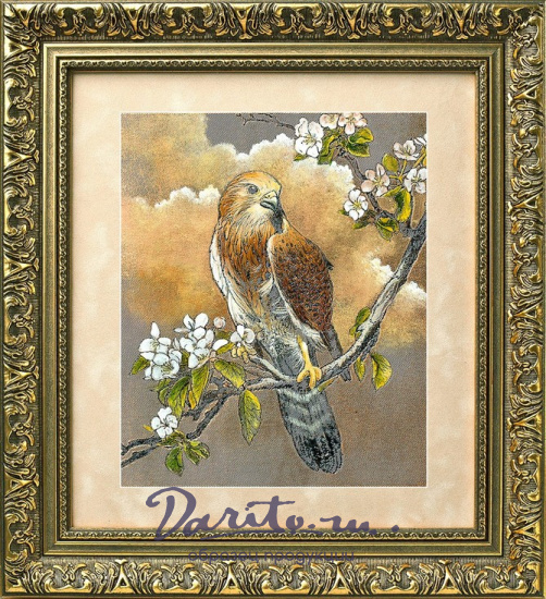 Гравюра на металле «Сокол»