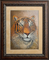 Гравюра на металле «Тигр»