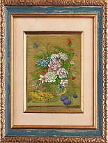 Гравюра на металле «Натюрморт с сотами»